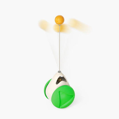Catnip Spin & Scratch Toy: Interactive Multi-Function Windmill Toy For Cats-11