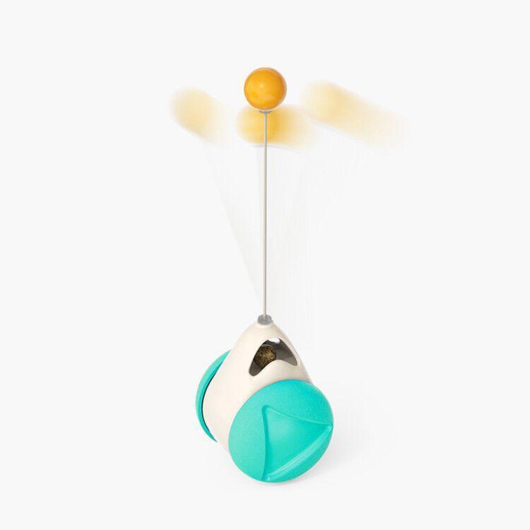 Catnip Spin & Scratch Toy: Interactive Multi-Function Windmill Toy For Cats-13