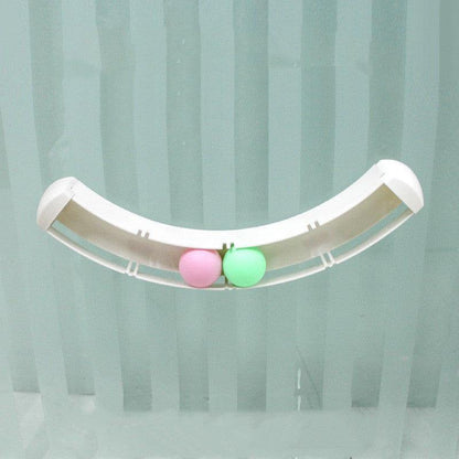 Curved Track Interactive Cat Toy-1