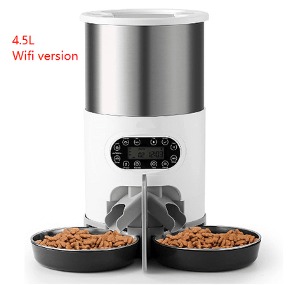 Smartpaws Remote-Controlled Pet Feeder: Automatic Food Dispenser With App Control And Voice Recording-5