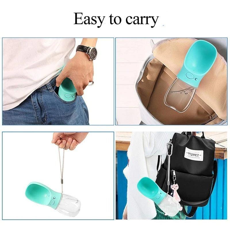 Portable Pet Water Bottle - Leak Proof And Travel Friendly Drinking Bowl For Dogs And Cats-2