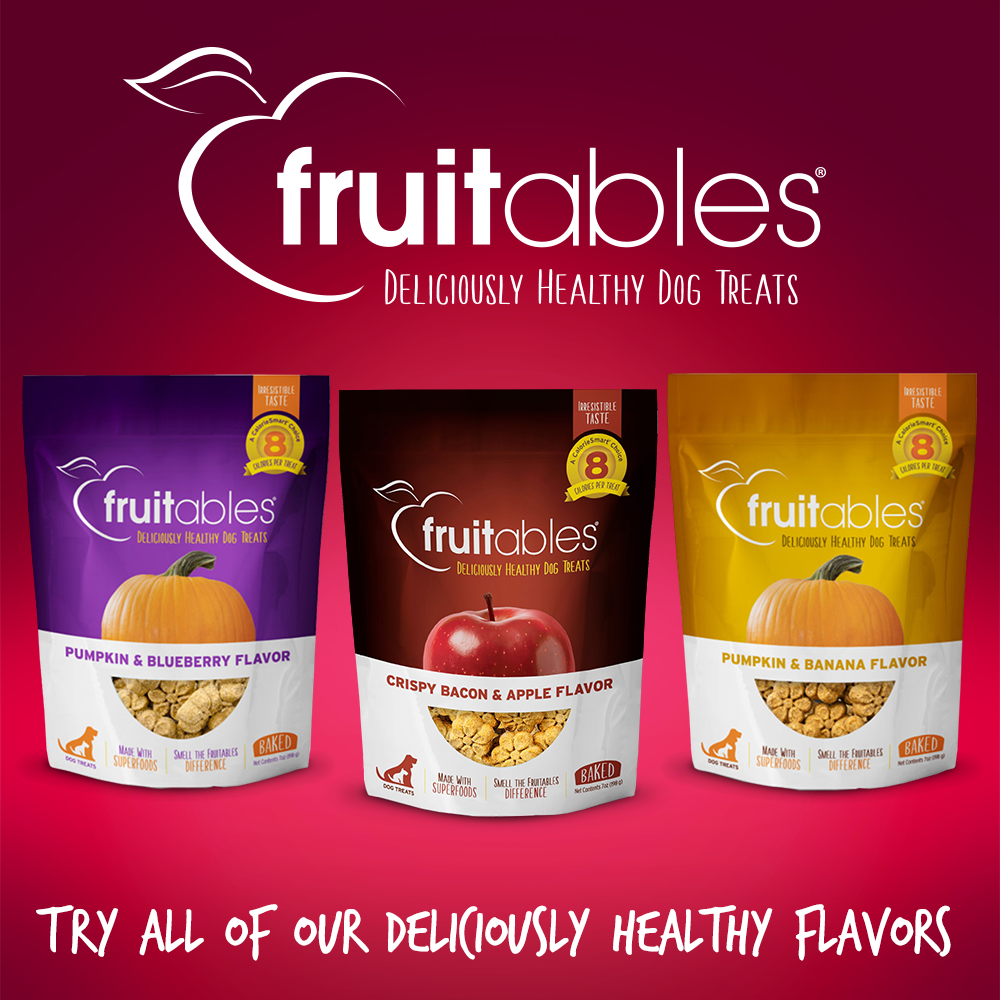 Fruitables Pumpkin & Cranberry Mix Dog Treats (8x7 Oz)-5