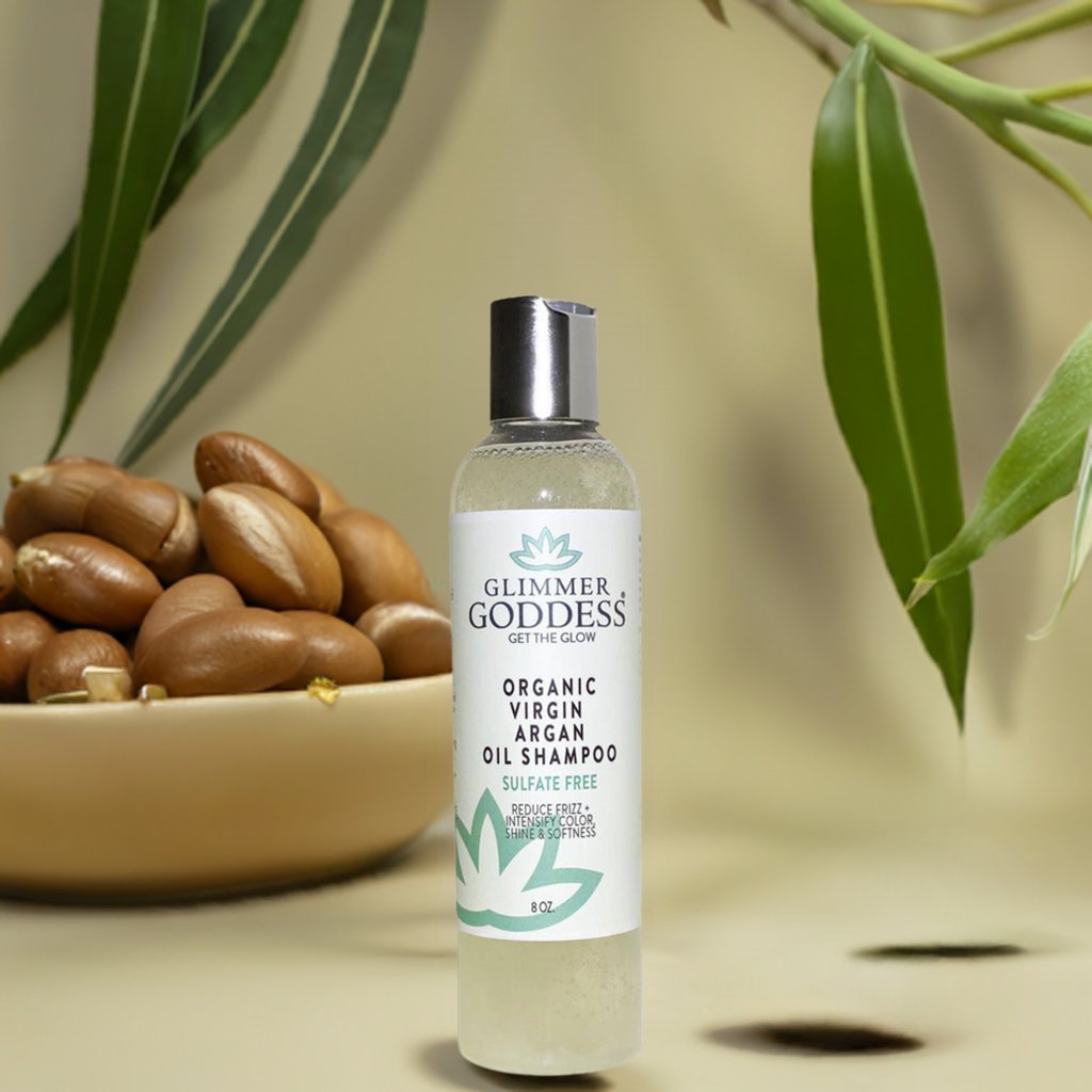 Organic Sulfate Free Shampoo with Morrocan Argan Oil-2