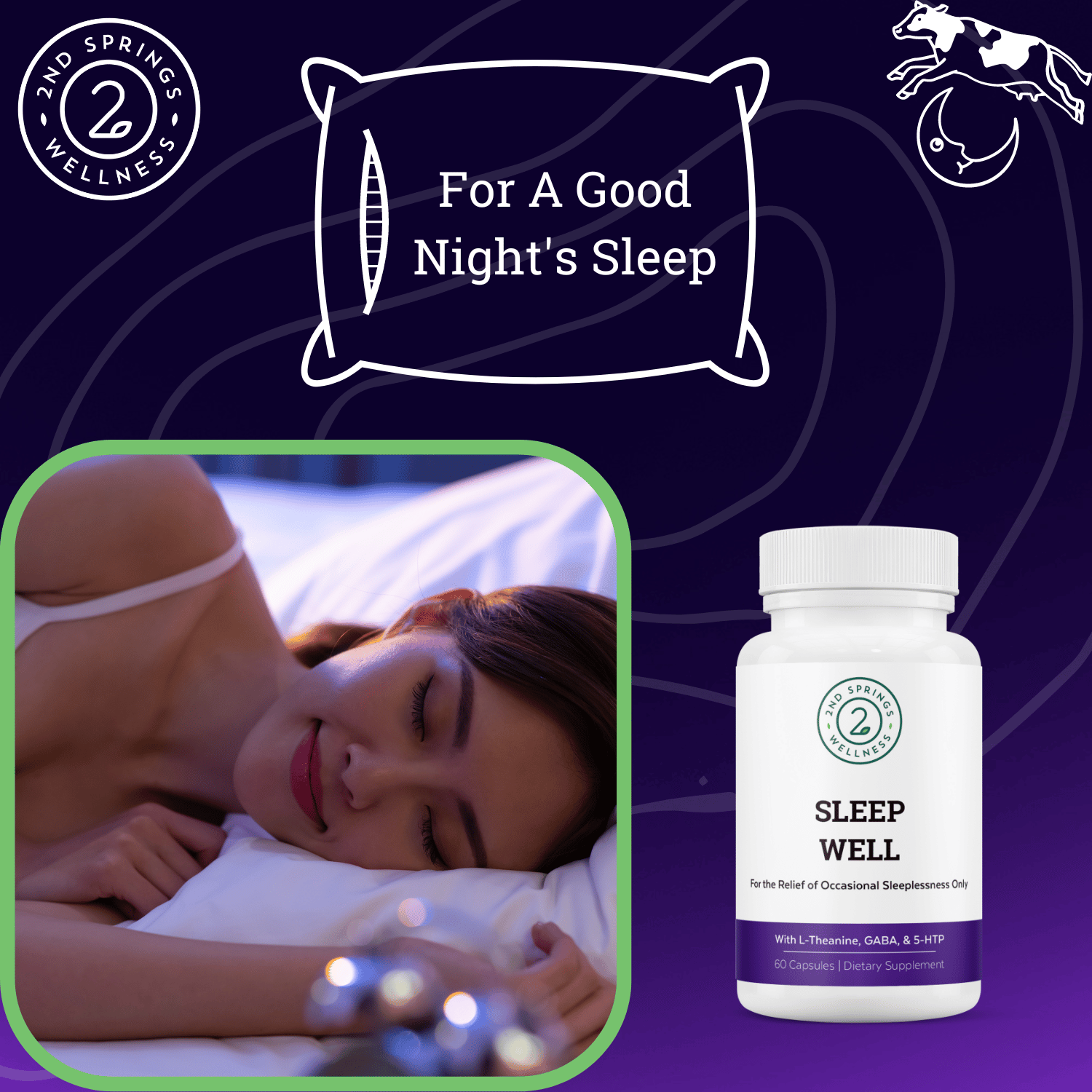 Sleep Well Stress Relief & Sleep Support Formula-2