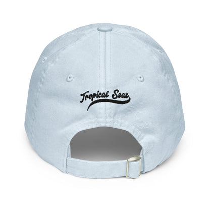 Tropical Seas Logo Pastel Baseball Hat – Sustainable 100% Cotton Dad Cap-1