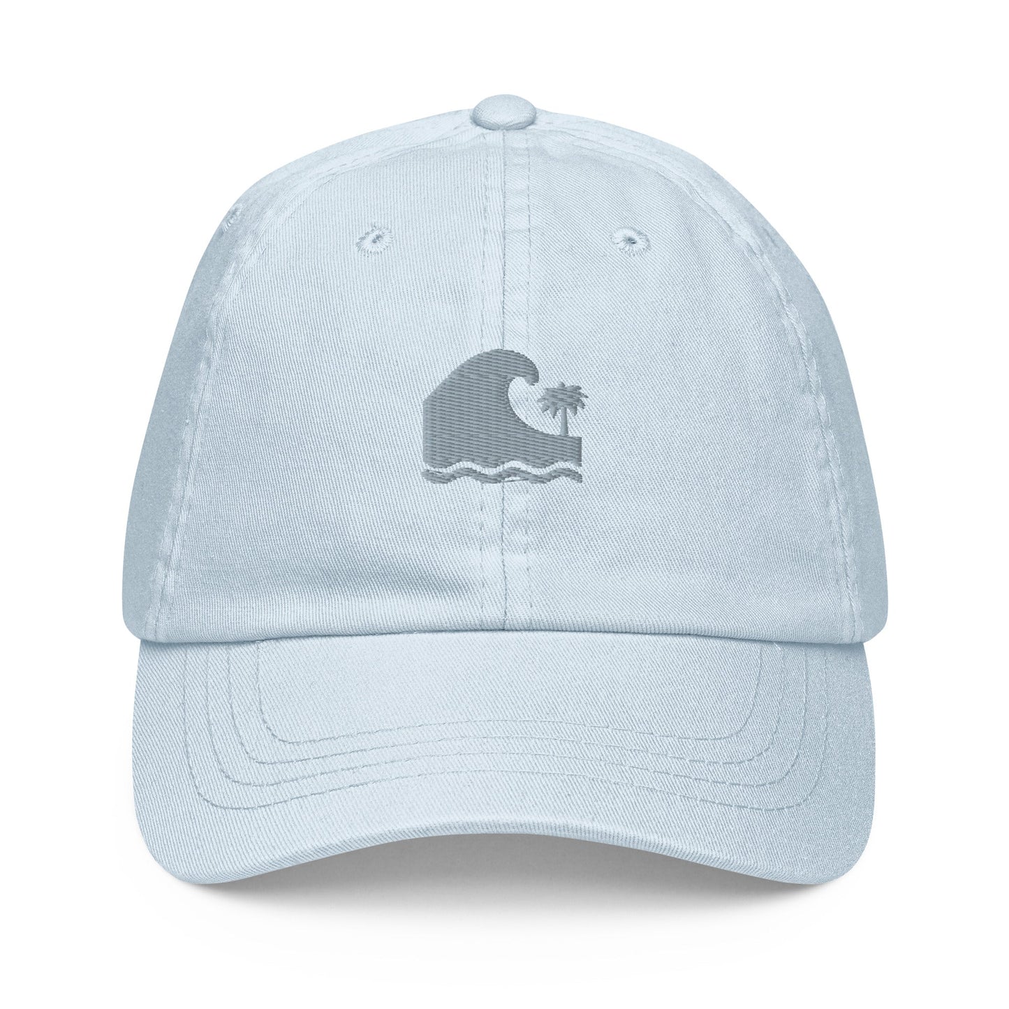 Tropical Seas Logo Pastel Baseball Hat – Sustainable 100% Cotton Dad Cap-0