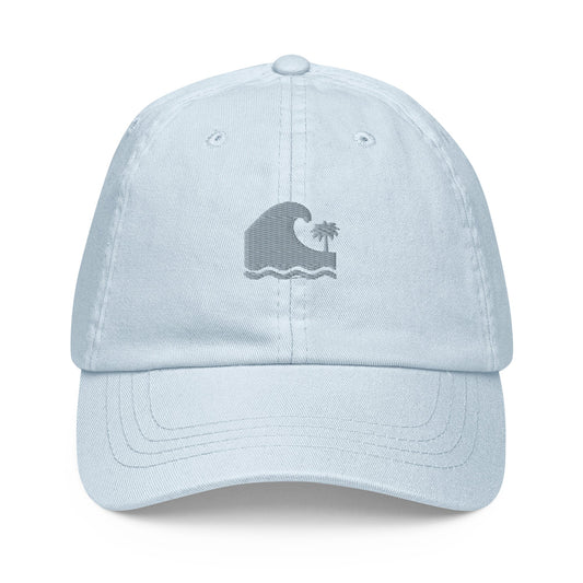 Tropical Seas Logo Pastel Baseball Hat – Sustainable 100% Cotton Dad Cap-0