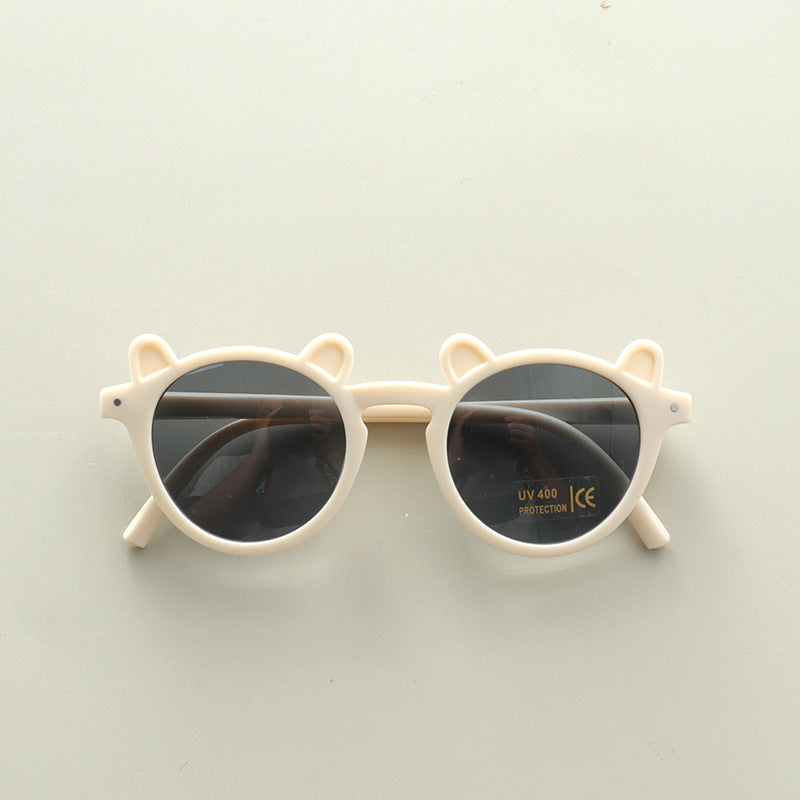 Kids Cute Shaped Design Sun Protection Sunglasses-6