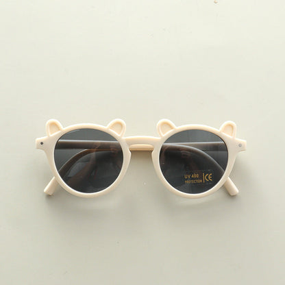 Kids Cute Shaped Design Sun Protection Sunglasses-6