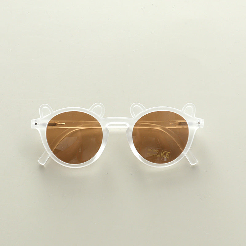 Kids Cute Shaped Design Sun Protection Sunglasses-10
