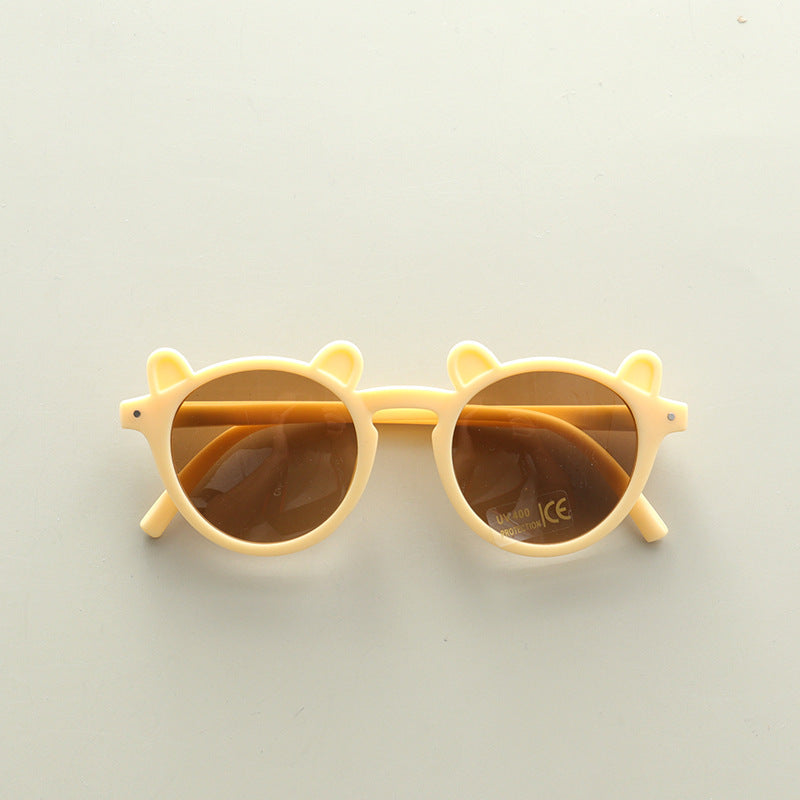Kids Cute Shaped Design Sun Protection Sunglasses-8