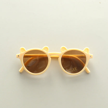 Kids Cute Shaped Design Sun Protection Sunglasses-8